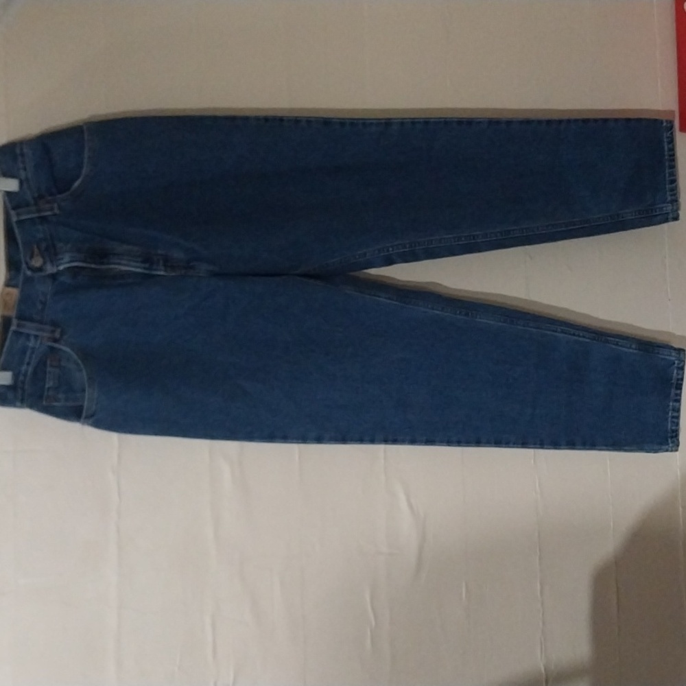 Levi's Relaxed Fit Blue Jeans for Woman